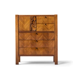 United Tiki Mid Century Gentleman's Chest