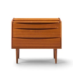 Arne Vodder for Sibast Mid Century Danish Teak Dressing Table Vanity Dresser