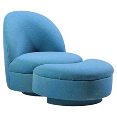 Sillón Thomas Bille con reposapiés