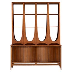 Broyhill Brasilia Mid Century Walnut Room Divider