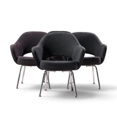 Eero Saarinen for Knoll Mid Century Executive Dining Chairs - Set of 4