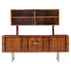 Hans Wegner for Ry Møbler RY-25 President Mid Century Rosewood Credenza & Hutch