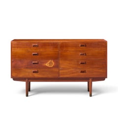 Børge Mogensen for Søborg Møbelfabrik Mid Century Danish 8-Drawer Lowboy Dresser