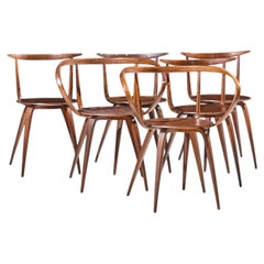 George Nelson for Herman Miller Model 5890 Pretzel Dining Chairs - Set of 6