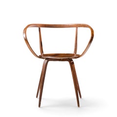 George Nelson für Herman Miller, Modell 5890, „Mid Century Pretzel“-Esszimmerstuhl