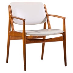 Arne Vodder for Vamo Sønderborg Ella Mid Century Danish Teak Dining Chair