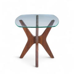 Adrian Pearsall per Craft Associate: tavolino "Jacks" in noce in stile Mid-Century