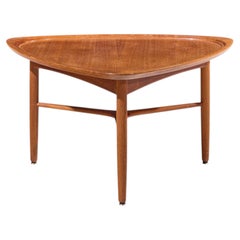 Kurt Østervig for Jason Møbler Model 176 Danish Teak Guitar Pick Coffee Table