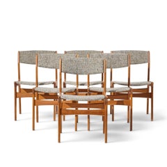 Erik Buch for Anderstrup Møbelfabrik Danish Teak Dining Chairs - Set of 6