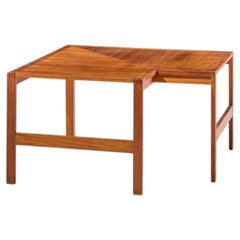 Ole Knudsen & Torben Lind for France & Son Danish Teak Corner Coffee End Table