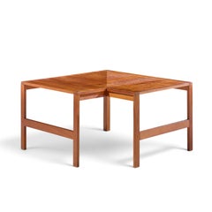 Ole Knudsen & Torben Lind for France & Son Danish Teak Corner Coffee End Table