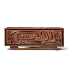 Witco Style Pulaski Oceanic Mid Century Lowboy Dresser