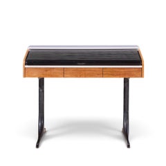 George Nelson pour Herman Miller, modèle 5496 : bureau à couvercle coulissant du milieu du siècle