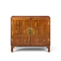 Michael Taylor für Baker Milling Road: Sideboard aus Walnussholz und Messing