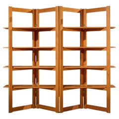 Kurt Østervig Style Mid Century Teak Bookshelf Room Divider