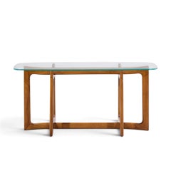 Adrian Pearsall for Craft Associates Mid Century Sculptural Walnut Console Table