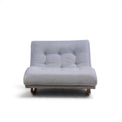 Adrian Pearsall per Craft Associates: poltrona a dondolo "Walnut Rocking Wave"