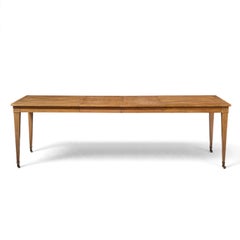 Baker Furniture French Regency Expanding Dining Table with 2 Leaves