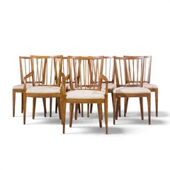 Baker Furniture French Regency Dining Chairs - Set of 8