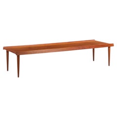 Arne Vodder Style Mid Century Danish Teak Coffee Table