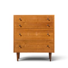 Robert Baron pour Glenn : commode « Mid Century » de Californie, modèle « Highboy » en noyer