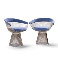 Warren Platner for Knoll Mid Century Dining Chairs - Pair