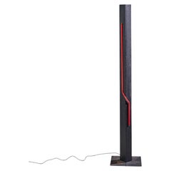 Rudi Stern Mid Century Let There Be Neon Floor Lamp