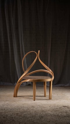 Chair No. 2 - Vrksa Series - Wooden Lounge Chair