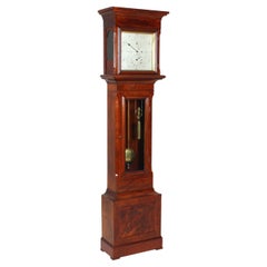 Vintage 19th Century Scottish Regulator Longcase Clock, Precision Grandfather Clock