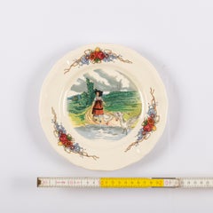 Sarreguemines “Obernai” Tea or Coffee Service after Designs by Henri Loux