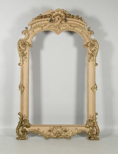 Mid 19th Century Large Rococo-Style Frame for Mirror or Painting