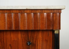 19th Century Italian Neoclassical Biedermeier Chest Of Drawers, Walnut, c. 1830