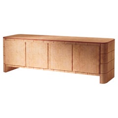 Softcage Sideboard by DOOQ: Modern Wood & Marble Design. NEW!