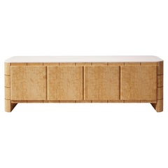 Softcage Sideboard by DOOQ: Modern Wood & Marble Design. NEW!