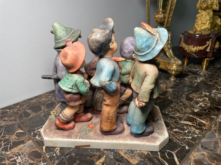 Goebel Company Hummel Porcelain Group Figurines “Adventure Bound