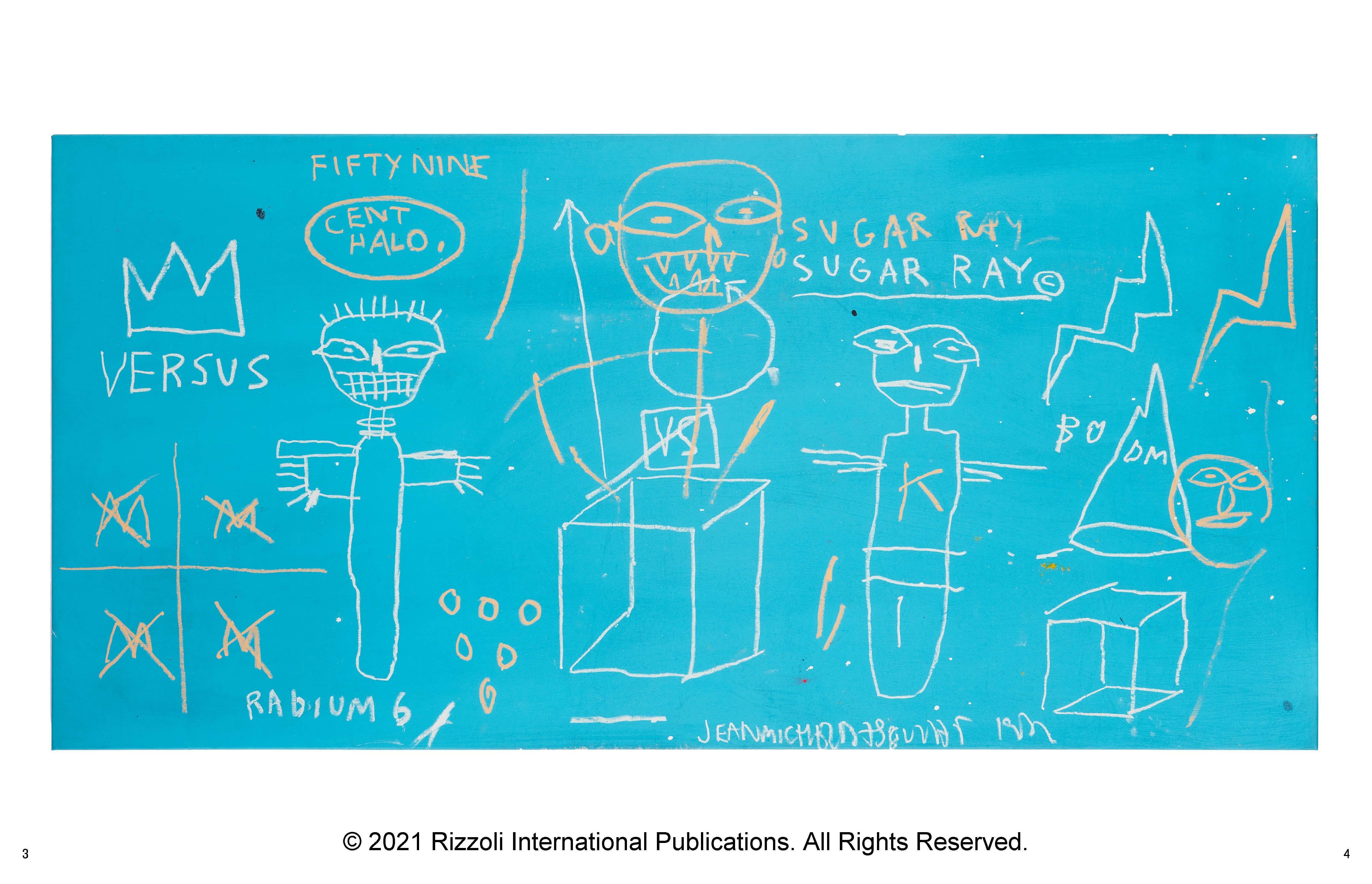 Jean-Michel Basquiat : Le plaisir du roi©
Texte de Lisane Basquiat et Jeanine Heriveaux et Nora Fitzpatrick et Ileen Gallagher

Ce volume historique raconte l'histoire de Jean-Michel Basquiat du point de vue intime de sa famille, entremêlant ses