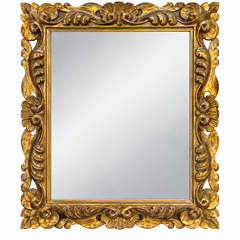 Mirrors Pair - 19th Century French Rococo Revival Carved Giltwood