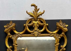 20th-C. Italian Chinese Chippendale Style Giltwood Mirror For Chelsea House