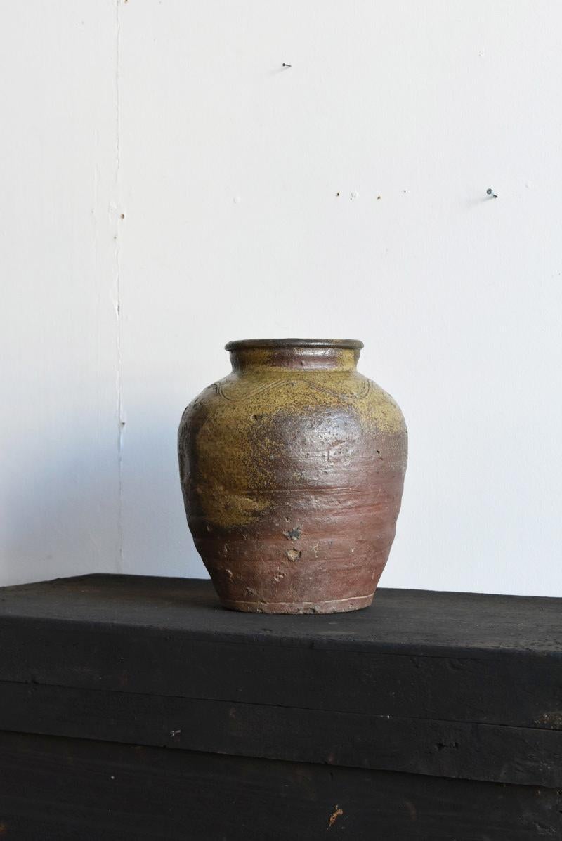 Other Rare Item Japanese Bizen Ware Antique Jar / 1500s / Wabi-Sabi Vase