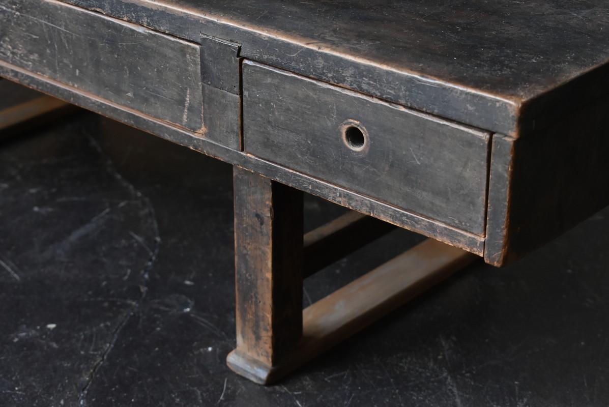 Japanese Antique Wooden Low Table / 1890-1940 / Sofa Table 2