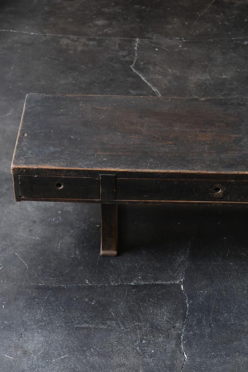 Japanese Antique Wooden Low Table / 1890-1940 / Sofa Table 5