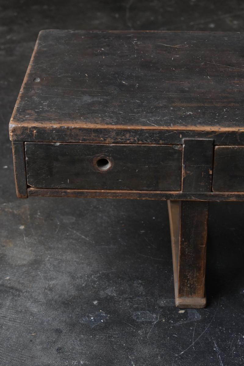 Japanese Antique Wooden Low Table / 1890-1940 / Sofa Table 4