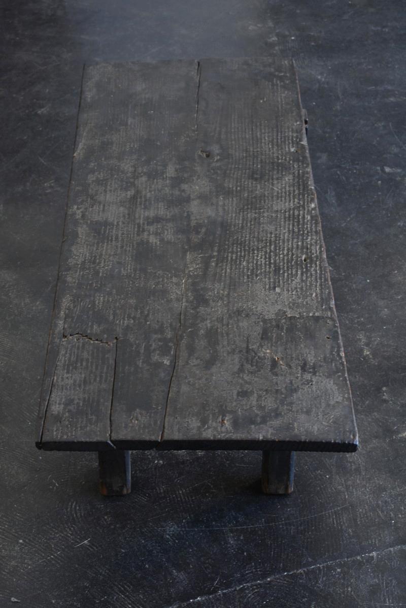 Cedar Japanese Antique Low Table/Edo Period 1800s /Wabi-Sabi Table