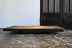 Antique Japanese wooden low table / 1868-1920 / Wall-hanging object