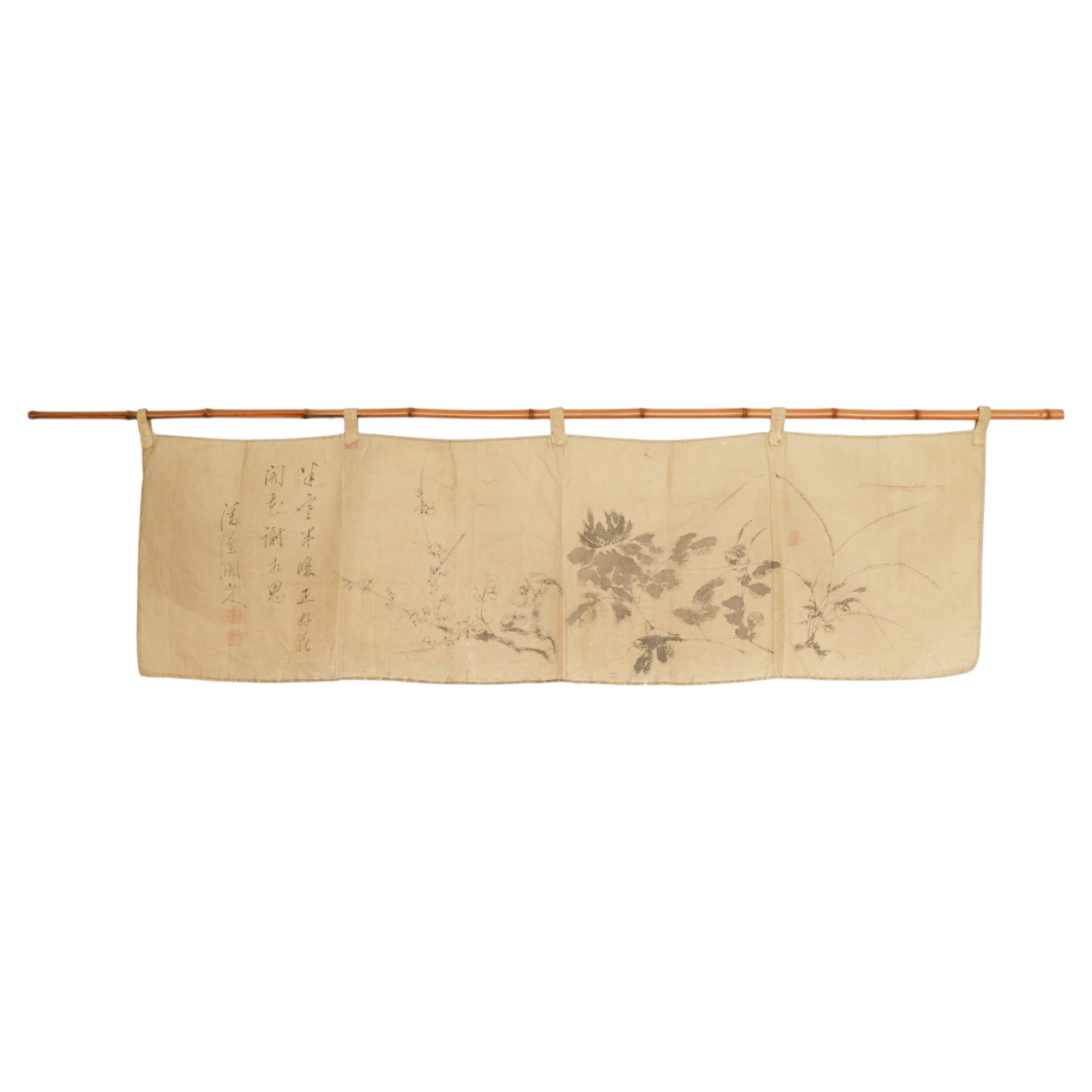 What are tapestries made of?
