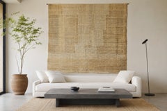 Antique Japanese washi paper tapestry /Meiji-Taisho period/ Wabi-sabi art piece