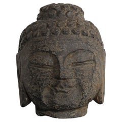 Stone Buddha Head