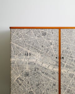 Early Swedish Mid Century Wooden Cabinet Attributed to Josef Frank, 1950s