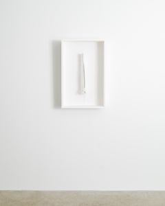 Swedish Contemporary "Untitled" Framed Paper Art Object by Rune Hagberg, 1970s