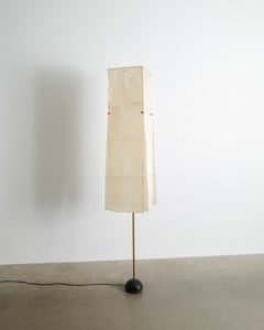 Early Mid Century Akari "L1 + BB3" Floor Lamp by Isamu Noguchi by Ozeki, 1970s